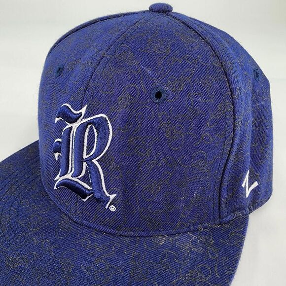 zephyr 32/5 NCAA Rice Owls University Size 7 1/2 Navy Wool The Game Rice Cap Hat - Picture 10 of 14